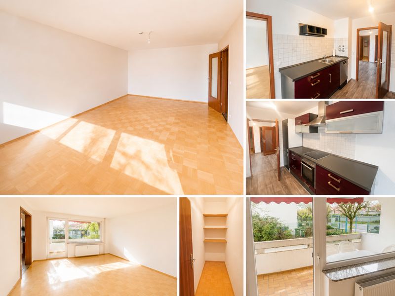 Helle 2,5-Zimmer-Wohnung mit Einbauküche, Balkon und Tiefgaragenstellplatz in Leimen/St. Ilgen
